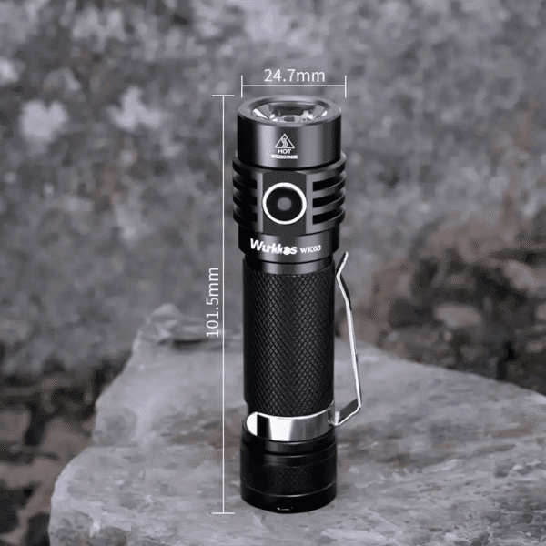 Wurkkos WK03 1800 Lumen 217m Throw Rechargeable EDC Flashlight - Image 20