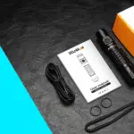 Wurkkos FC12C 1600 Lumen 332m Throw Rechargeable Flashlight with 18650 Battery