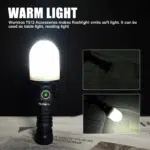 Wurkkos TS12 1350 Lumen 473m Throw Rechargeable Flashlight with 14500 Battery