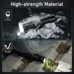Wurkkos FC12C 1600 Lumen 332m Throw Rechargeable Flashlight with 18650 Battery
