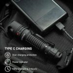 Sofirn SC28 2800 Lumen 223m Throw Rechargeable Flashlight with 21700 Battery