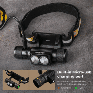 Wurkkos H25LR 500 Lumen 100m Throw Rechargeable Headlamp with 18650 Battery