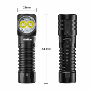Wurkkos HD12 850 Lumen 105m Throw Rechargeable Headlamp with 14500 Battery
