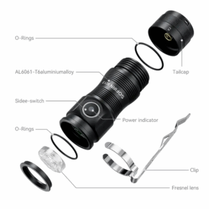 Sofirn SC13 1300 Lumen 217m Throw Rechargeable EDC Keychain Flashlight