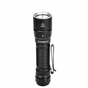 OPEN BOX Sofirn SK1 1300 Lumen 479m Throw Rechargeable Tactical Flashlight with 18650 Battery