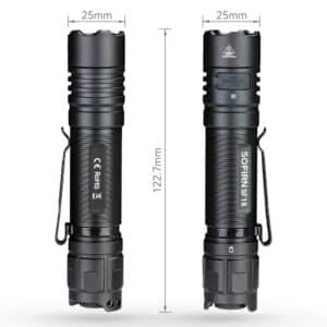 Sofirn SF16UV 365nm UV 10m Throw Rechargeable Flashlight with 18650 Battery