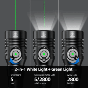 Wurkkos DL03 2800 Lumen 480m Throw Rechargeable Diving Flashlight with 21700 Battery