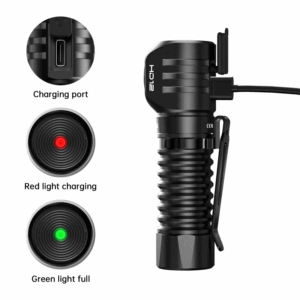 Wurkkos HD12 850 Lumen 105m Throw Rechargeable Headlamp with 14500 Battery