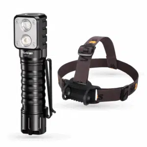 OPEN BOX Wurkkos HD15 2000 Lumen 151m Throw Rechargeable Headlamp with 18650 Battery