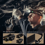 Wurkkos H25LR 500 Lumen 100m Throw Rechargeable Headlamp with 18650 Battery