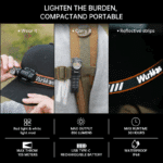 Wurkkos HD12 850 Lumen 105m Throw Rechargeable Headlamp with 14500 Battery