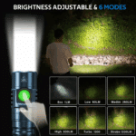 Wurkkos FC11C 1200 Lumen 155m Throw Rechargeable Flashlight with 18650 Battery