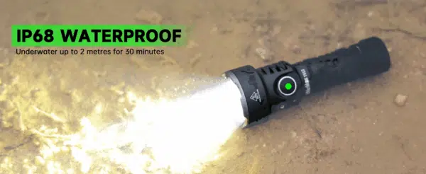 Wurkkos TS12 1350 Lumen 473m Throw Rechargeable Flashlight with 14500 Battery - Image 11