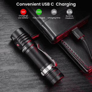 Sofirn SC18 1800 Lumen 217m Throw Rechargeable EDC Flashlight