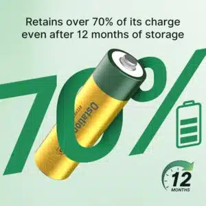 Olight B Pro AA Rechargeable Batteries 8-Pack 2100mAh NiMH