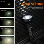 Sofirn SF26 2000 Lumen 964m Throw Rechargeable Tactical Flashlight with 21700 Battery