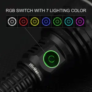 OPEN BOX -Wurkkos TS30S Pro 6000 Lumen 1065m Throw Rechargeable Flashlight with 21700 Battery