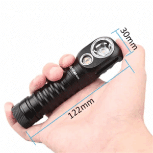 Wurkkos HD20 2000 Lumen 144m Throw Rechargeable Headlamp with Battery