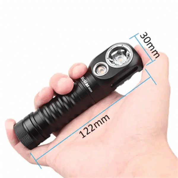 Wurkkos HD20 2000 Lumen 144m Throw Rechargeable Headlamp with Battery - Image 8