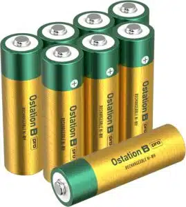Olight B Pro AA Rechargeable Batteries 8-Pack 2100mAh NiMH