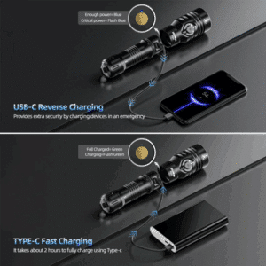 Wurkkos DL03 2800 Lumen 480m Throw Rechargeable Diving Flashlight with 21700 Battery