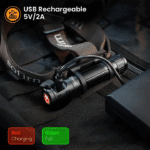 Sofirn HS40 2000 Lumen 175m Throw Rechargeable Headlamp with 18650 Battery