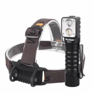 OPEN BOX Wurkkos HD15 2000 Lumen 151m Throw Rechargeable Headlamp with 18650 Battery