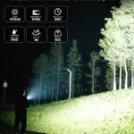 Wurkkos TS15 900 Lumen 401m Throw Rechargeable Mini Flashlight with 14500 Battery