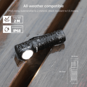 Wurkkos HD12 850 Lumen 105m Throw Rechargeable Headlamp with 14500 Battery