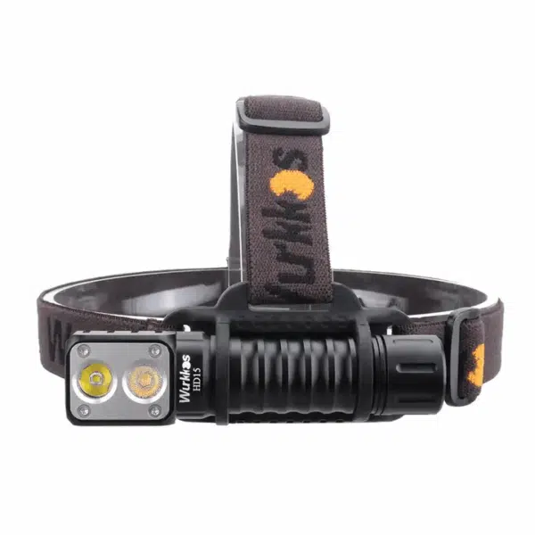 OPEN BOX Wurkkos HD15 2000 Lumen 151m Throw Rechargeable Headlamp with 18650 Battery
