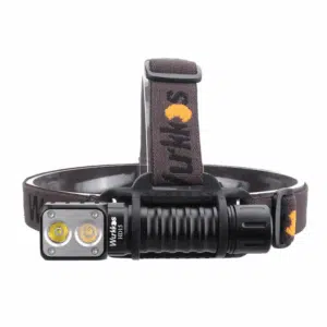 OPEN BOX Wurkkos HD15 2000 Lumen 151m Throw Rechargeable Headlamp with 18650 Battery