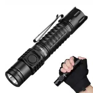 Wurkkos FC12C 1600 Lumen 332m Throw Rechargeable Flashlight with 18650 Battery