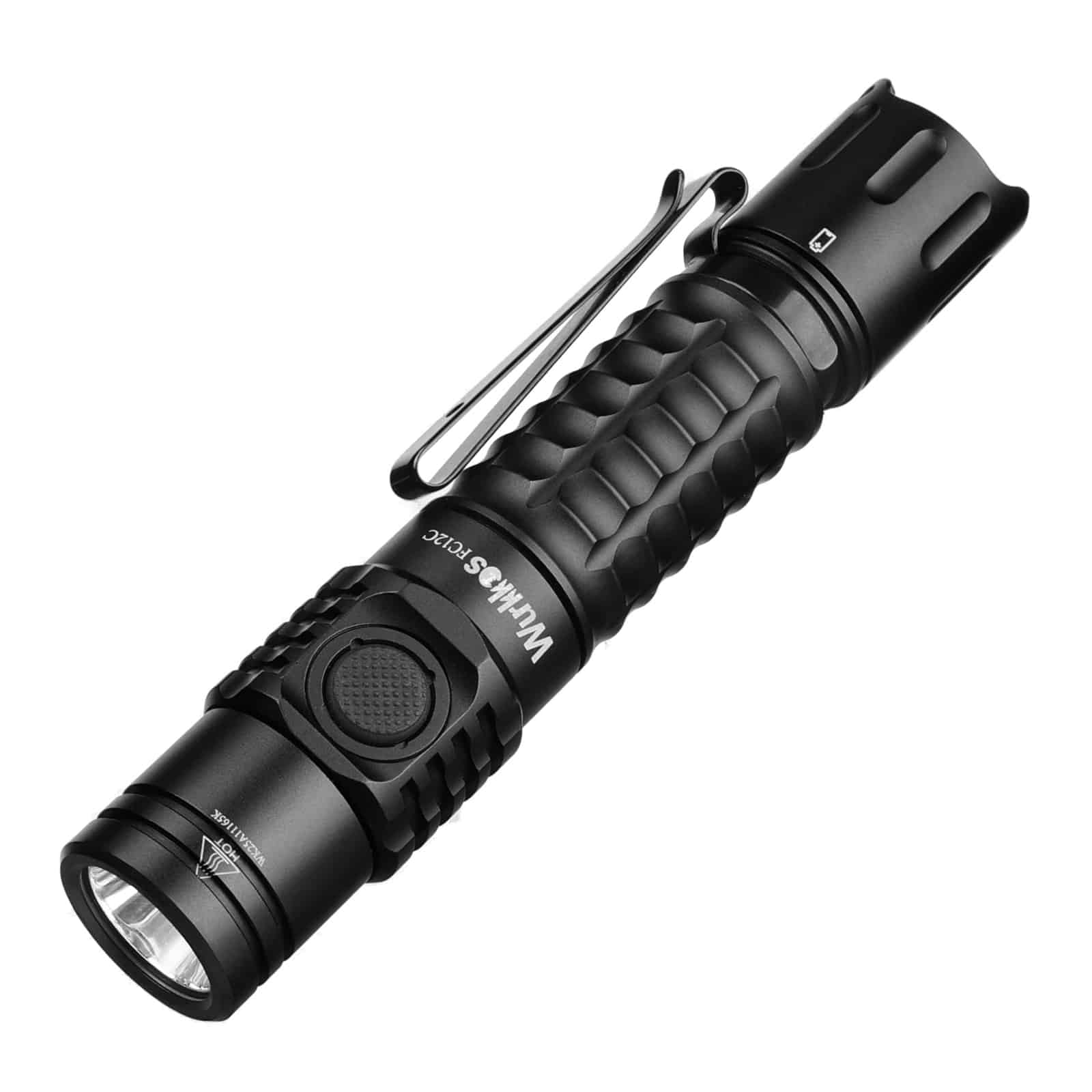 Wurkkos FC12C 1600 Lumen 332m Throw Rechargeable Flashlight with 18650 Battery