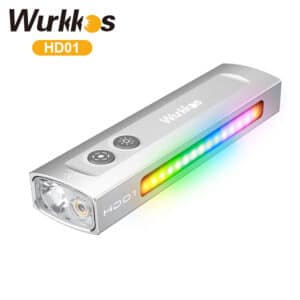 Wurkkos HD01 1200 Lumen 157m Throw Rechargeable EDC Flashlight with Built-in Battery