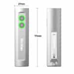 Wurkkos HD01 1200 Lumen 157m Throw Rechargeable EDC Flashlight with Built-in Battery