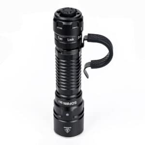 OPEN BOX Sofirn SK1 1300 Lumen 479m Throw Rechargeable Tactical Flashlight with 18650 Battery