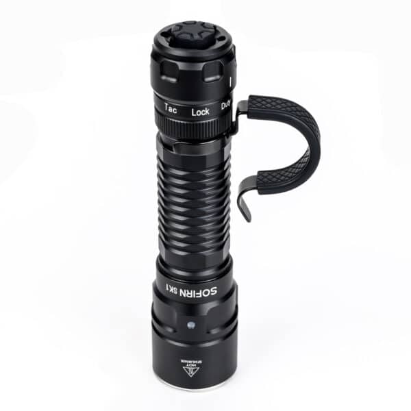 OPEN BOX Sofirn SK1 1300 Lumen 479m Throw Rechargeable Tactical Flashlight with 18650 Battery - Image 29
