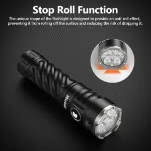OPEN BOX Wurkkos TS26S 3100 Lumen 191m Throw Rechargeable Flashlight with 21700 Battery