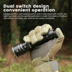Sofirn SK40 3200 Lumen 580m Throw Rechargeable Tactical Flashlight with 21700 Battery