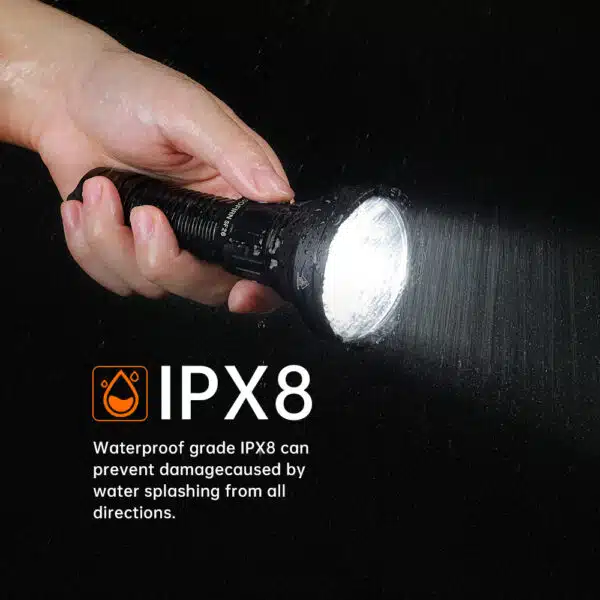 Sofirn SF26 2000 Lumen 964m Throw Rechargeable Tactical Flashlight with 21700 Battery - Image 15