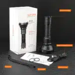 Sofirn SF26 2000 Lumen 964m Throw Rechargeable Tactical Flashlight with 21700 Battery