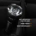 Sofirn SF26 2000 Lumen 964m Throw Rechargeable Tactical Flashlight with 21700 Battery