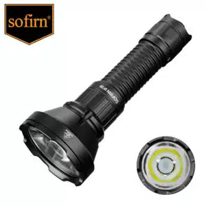 Sofirn SF26 2000 Lumen 964m Throw Rechargeable Tactical Flashlight with 21700 Battery