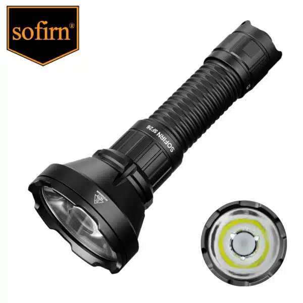 Sofirn SF26 2000 Lumen 964m Throw Rechargeable Tactical Flashlight with 21700 Battery - Image 20