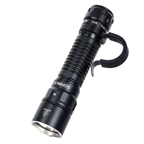OPEN BOX Sofirn SK1 1300 Lumen 479m Throw Rechargeable Tactical Flashlight with 18650 Battery - Image 37