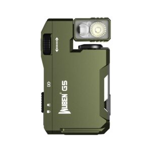 Wuben G5 400 Lumen 82m Throw Rechargeable EDC Flashlight with RGB Light