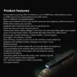 Imalent GR35 Green or Red Laser 2800 Lumen 426m Throw Rechargeable EDC Flashlight