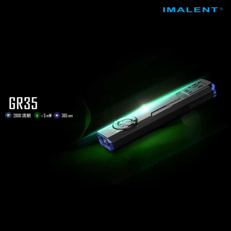 IMALENT GR35 Torcia Ricaricabile Super Potente - 2800 Lumen, 4 Modalità
