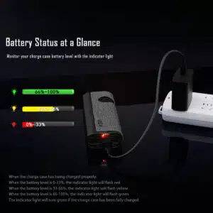 Imalent GR35 Premium Green or Red Laser 2800 Lumen 426m Throw Rechargeable EDC Flashlight with Charging Case