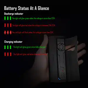 Imalent GR35 Premium Green or Red Laser 2800 Lumen 426m Throw Rechargeable EDC Flashlight with Charging Case